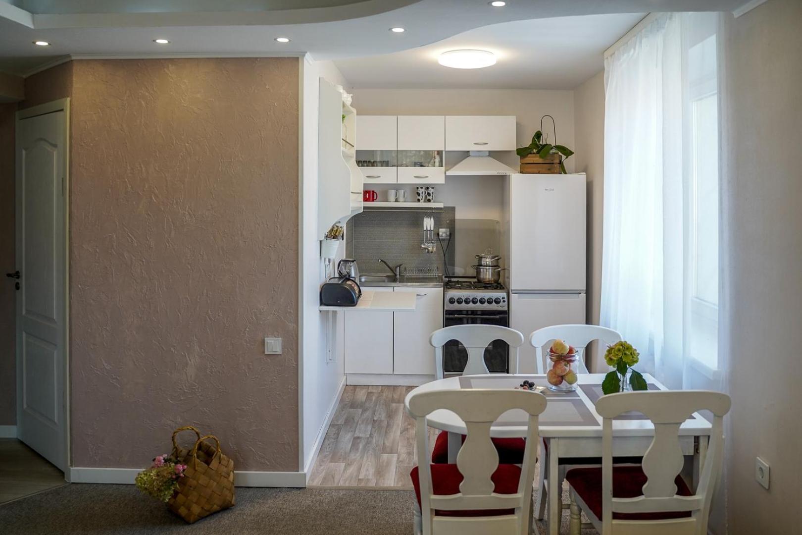 Apartamentai Birstono Centre Su Zidiniu Birštonas Buitenkant foto